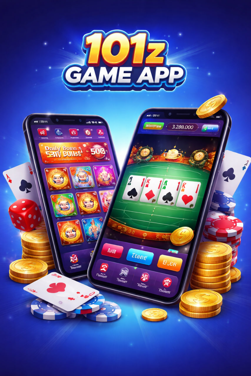 101z Game App interface placeholder